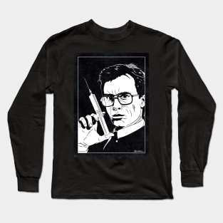 RE-ANIMATOR (Black and White) Long Sleeve T-Shirt